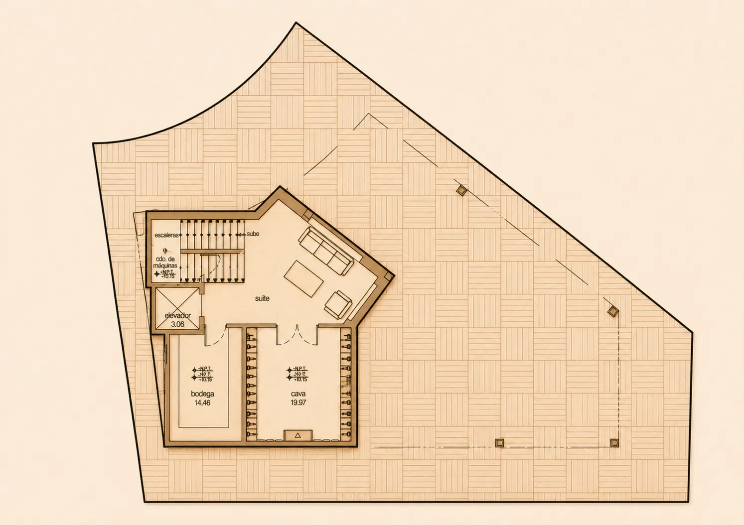 Casa AC sótano