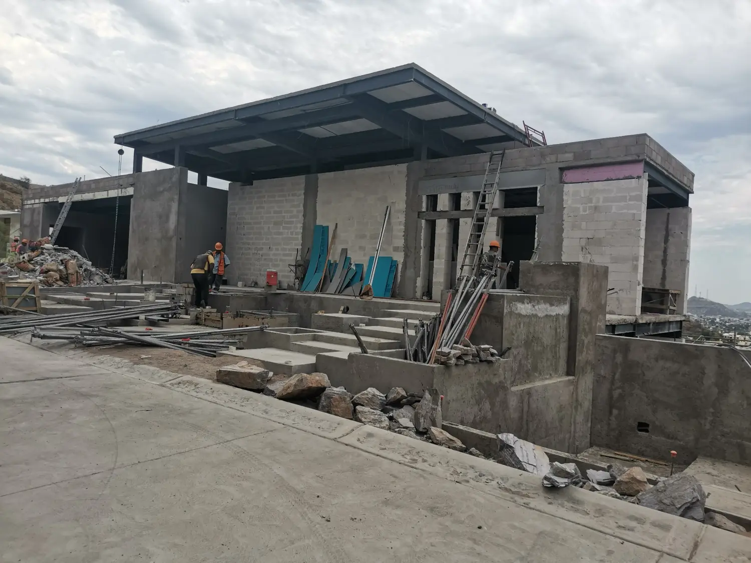 Casa RYO · proceso de obra y sistema constructivo